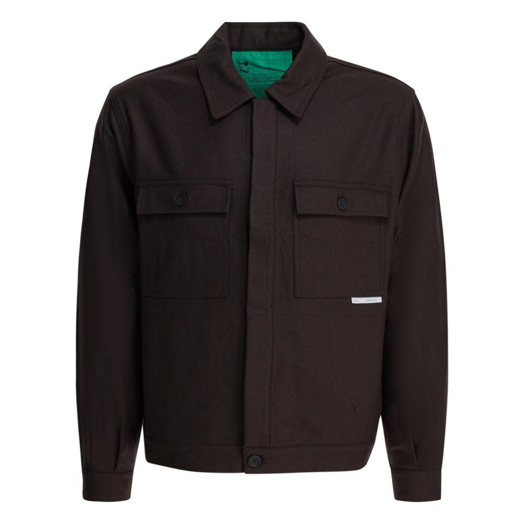 Gr10k Wool Blend Overshirt Jacket Tag Size Xl Men